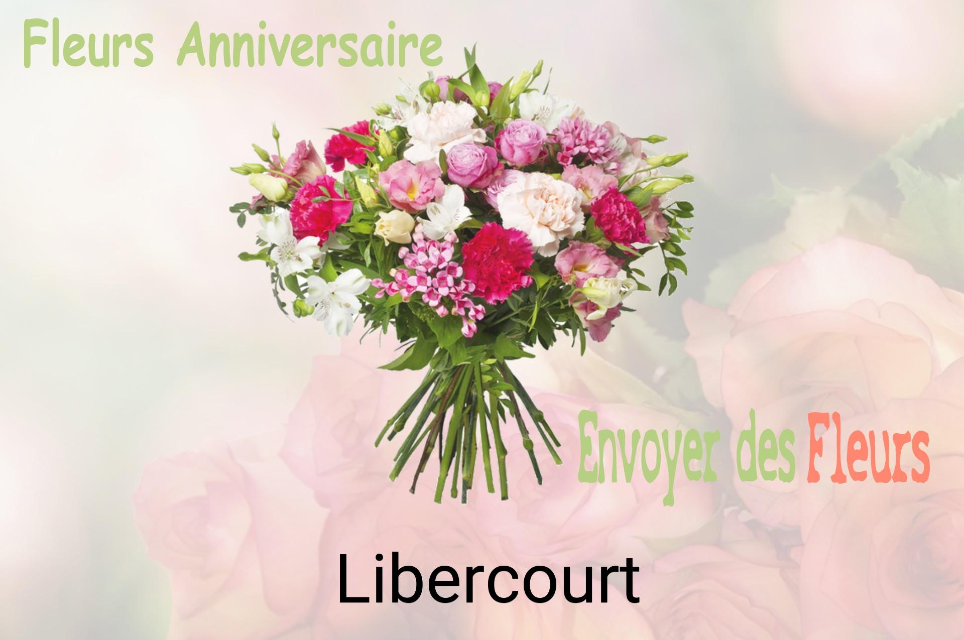 Bouquet de fleurs d’anniversaire livré à Libercourt